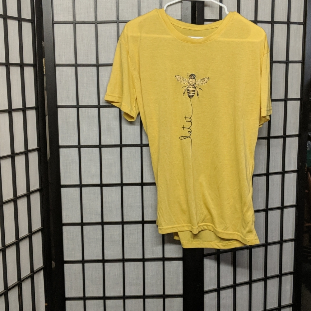 Let it Bee Womens tee shirt